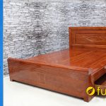 tong hop cac mau giuong go xoan dao co ngan keo