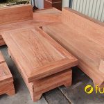 bàn ghế sofa gỗ hương đá sang trọng đẳng cấp