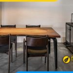 Bộ bàn ăn gỗ óc chó thanh lý giá rẻ (ảnh minh họa)