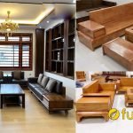 các mẫu bàn ghế sofa gỗ chữ U đẹp nhất