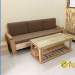 các mẫu sofa gỗ mini cho phòng khách nhỏ