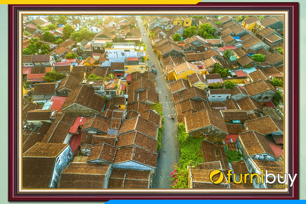 Tranh nhung mai nha pho co hoi an tuyet dep