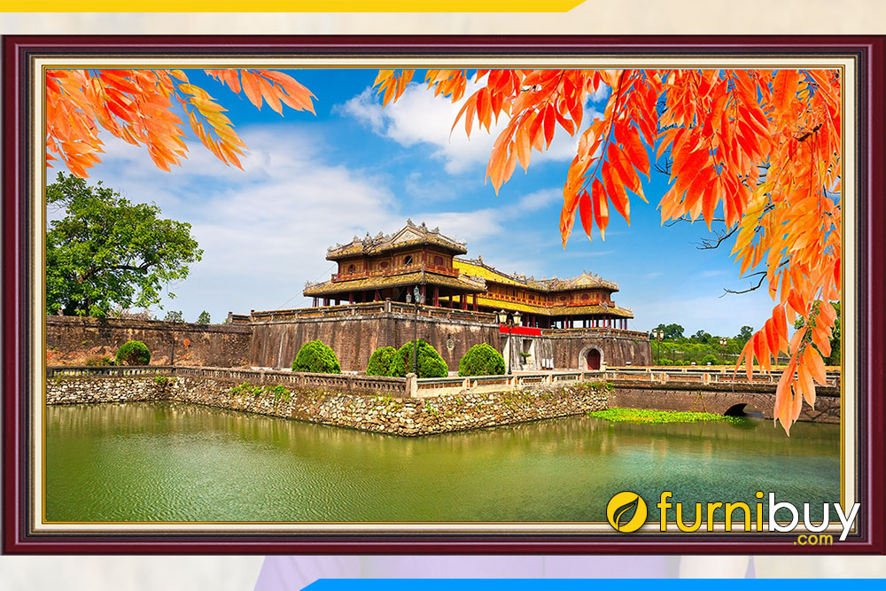 Top 50 tranh phong cảnh cố đô Huế đẹp ấn tượng nhất  Phong cảnh Tranh  phong cảnh Cánh