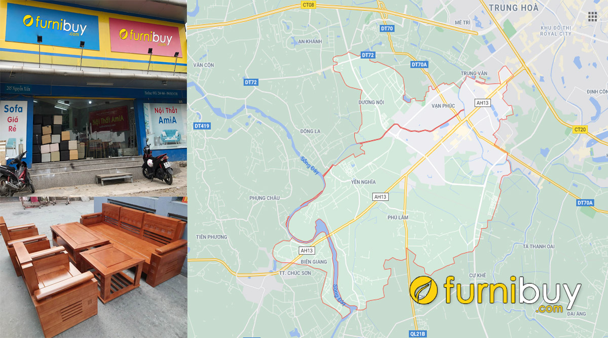 mua sofa gỗ tại hà đông ở đâu đẹp giá rẻ