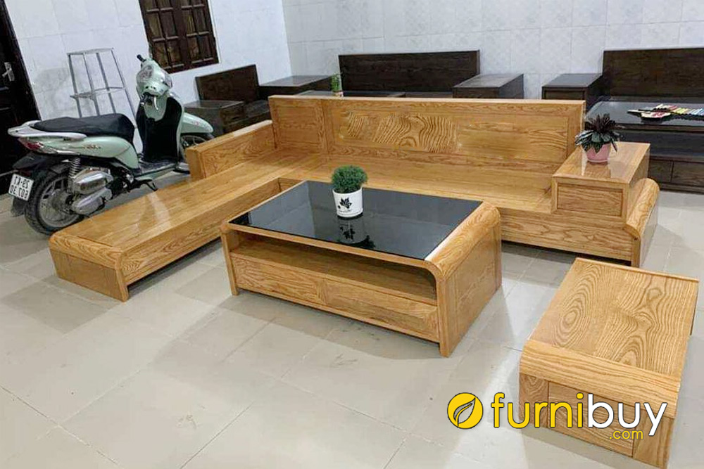 sopha gỗ tần bì có mẫu mã đa dạng