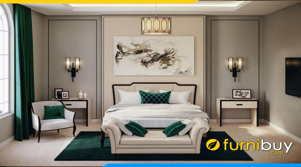 sofa vang thuyen boc da ke phong gnu