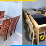 Bàn ghế ăn giá rẻ Nguyễn Xiển mua tại Furnibuy