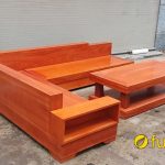bàn ghế sofa gỗ xoan đào nguyên khối có gì đặc sắc