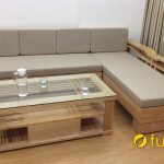 các mẫu sofa gỗ chữ L đẹp giá rẻ tại hà nội
