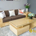 ghế sofa văng gỗ tần bì đẹp hiện đại