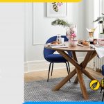 Giá bàn ăn hình tròn bao nhiêu tiền mới nhất từ Furnibuy