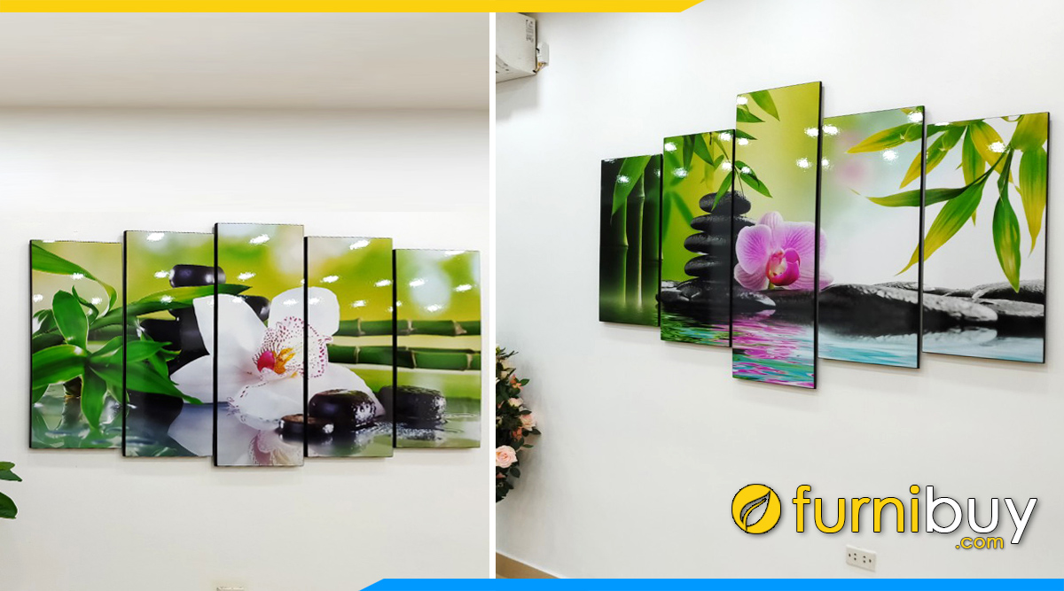 Nhung buc tranh spa dep kho to treo sanh spa