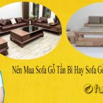 so sánh sofa gỗ tần bì và sofa gỗ óc chó