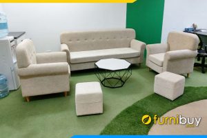 Hình ảnh Bộ bàn ghế sofa văn phòng giá rẻ Hà Nội FBVP1005