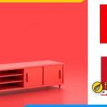 furnibuy tư vấn đặc điểm kệ tivi màu đỏ gỗ mdf công nghiệp bạn nên biết