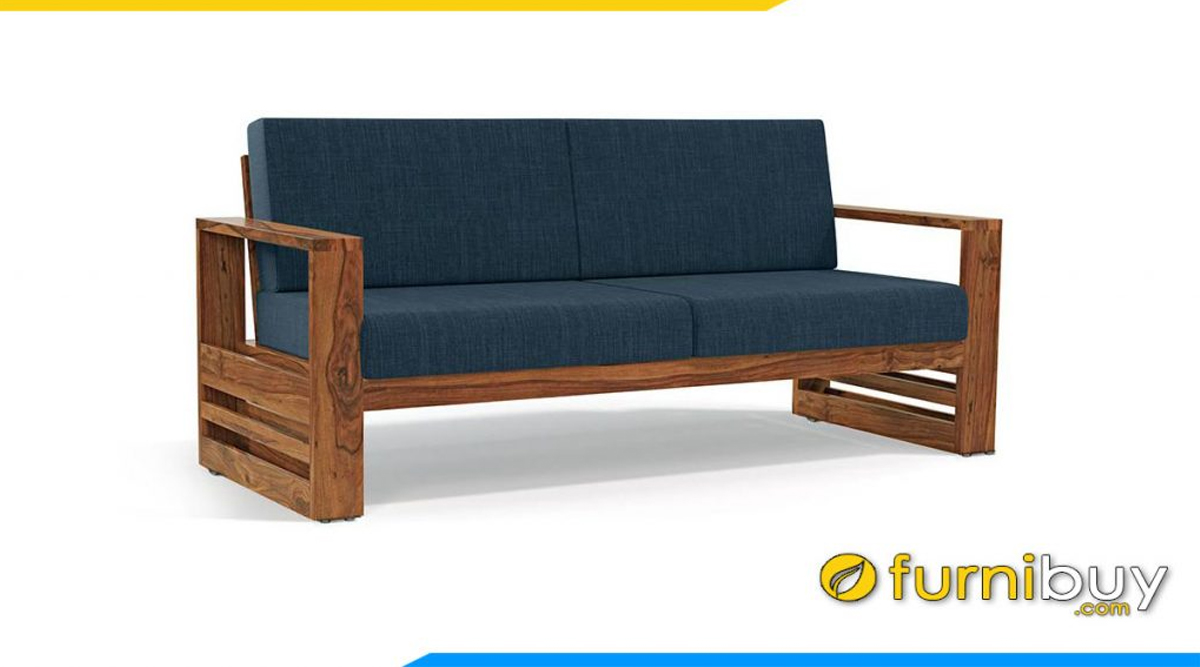 mau ghe sofa vang go gia re nho mini