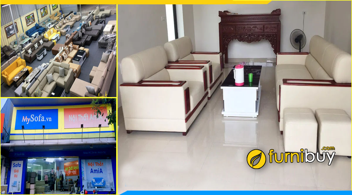 Mua bàn ghế sofa văn phòng giá rẻ tại cửa hàng sofa Furnibuy