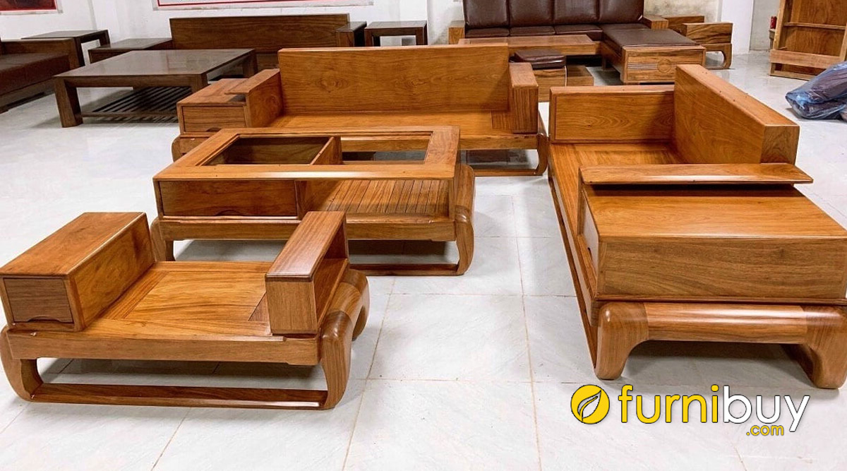 so sánh sofa gỗ xoan đào và gỗ sồi nga loại nào bền hơn