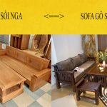so sánh bàn ghế sofa gỗ sồi nga và sofa gỗ sồi mỹ