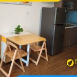 Hình ảnh Bàn ăn nhỏ gọn giá rẻ 2 ghế tại chung cư C1 thành công