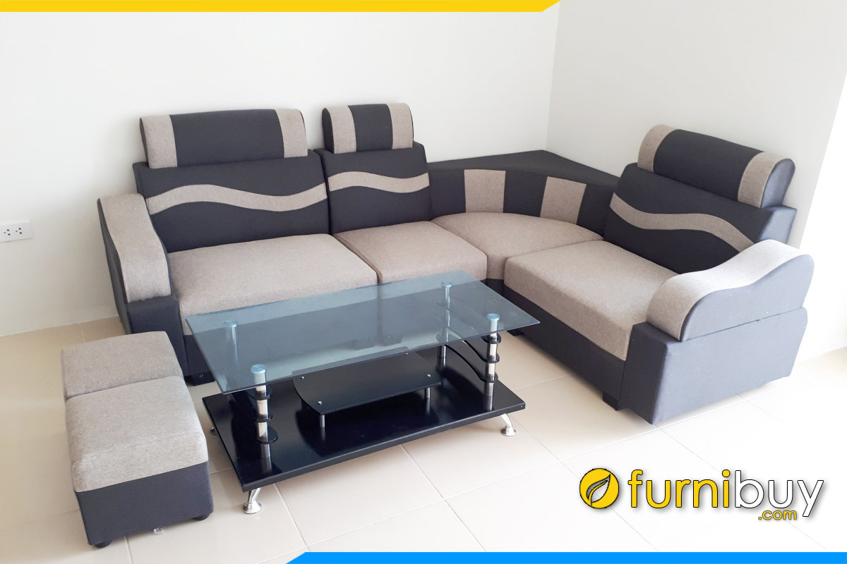 ghe sofa goc ke phong khach gia re duoi 3 trieu dong