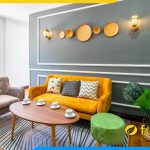 ghe sofa phong khach boc ni nhung hien dai