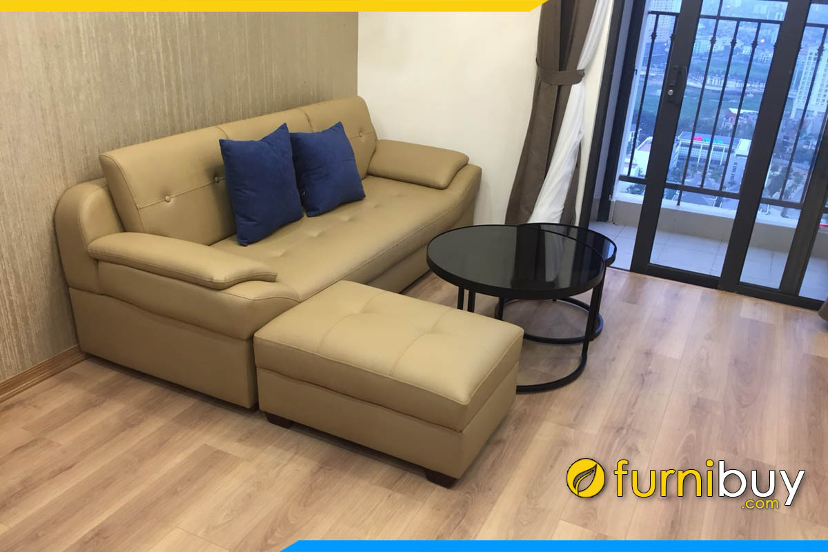 ghe sofa phong khach gia duoi 7 trieu dong boc da cong nghiep