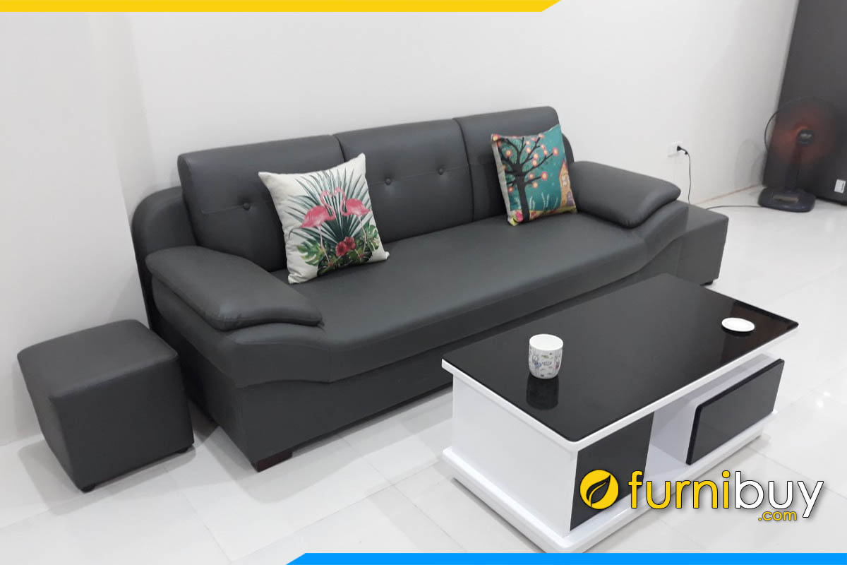 ghe sofa phong khach gia duoi 7 trieu dong boc da