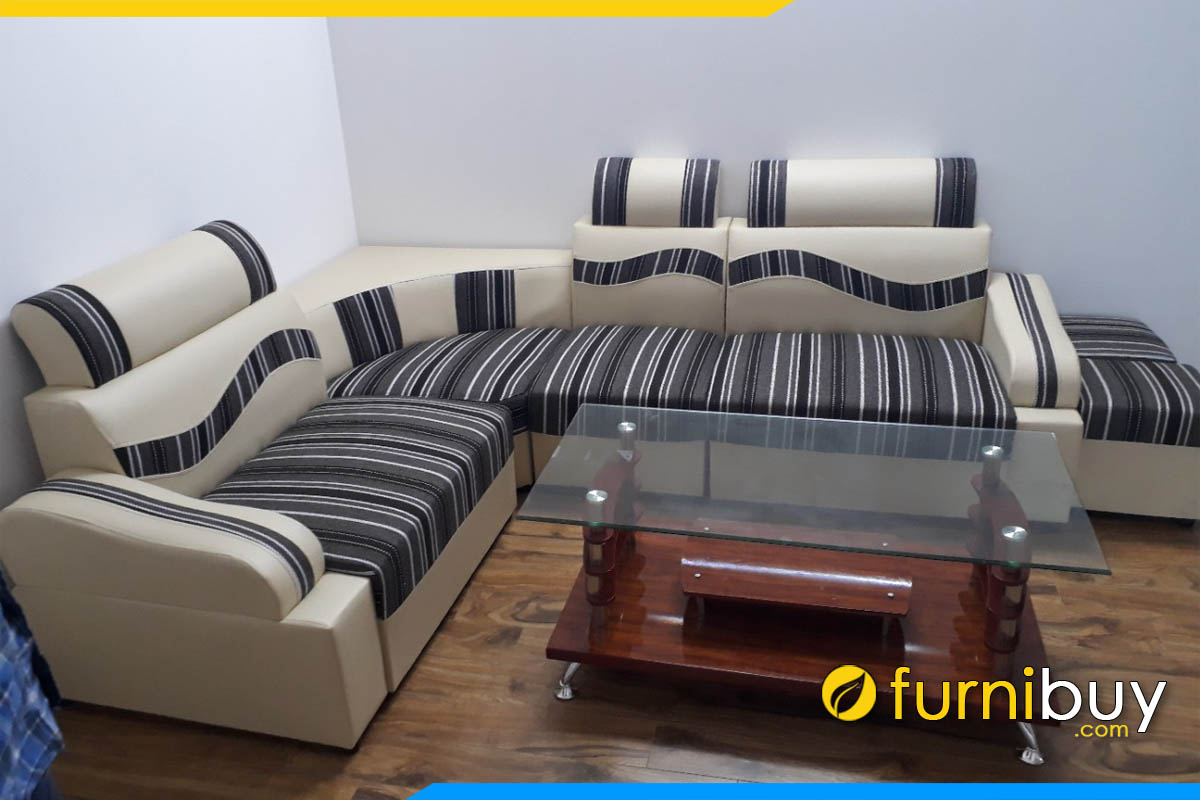 ghe sofa phong khach gia re duoi 3 trieu dong ke phong khach boc da phoi ni