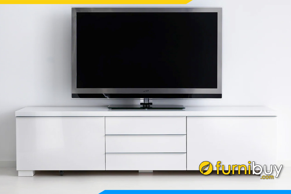 Ảnh Mẫu kệ tivi gỗ lắp ghép phòng khách FBK1031