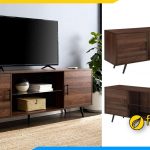 Mẫu kệ tivi gỗ công nghiệp giá rẻ Hà Nội đặt làm theo yêu cầu