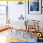hình ảnh Bộ bàn ăn 2 ghế, 4 ghế nhỏ gọn mini