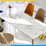 Đánh giá ưu nhược điểm bàn ăn gia đình mặt đá từ furnibuy