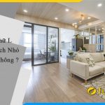 ghe sofa chu l ke phong khach nho