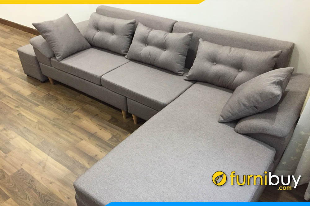 ghe sofa phong khach goc chu l boc ni
