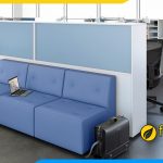 hình ảnh Mẫu sofa phòng giám đốc màu xanh đẹp giá rẻ kiểu hiện đại