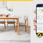 Mua bàn ăn gia đình 6 ghế Online tại Furnibuy