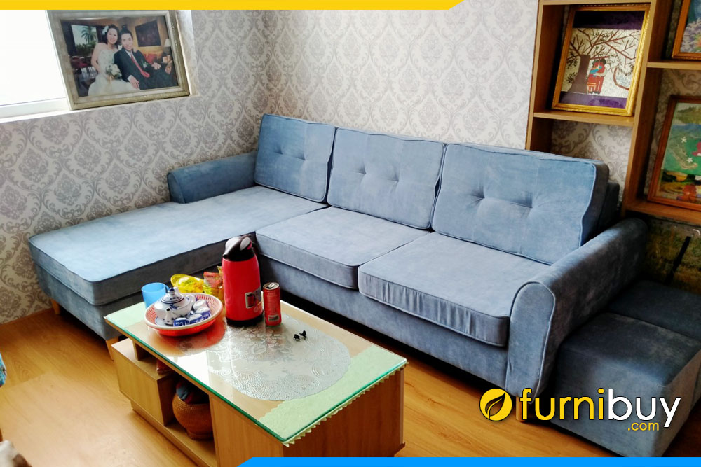 ghe sofa chu l ke phong khach hien dai dong theo yeu cau