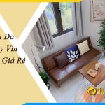 ghe sofa da khong tay vin dep doc dao gia re