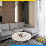 ghe sofa goc chu l 2m2 boc ni ke phong khach chung cu cao cap