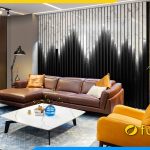 ghe sofa goc da bo that ke phong khach dep