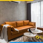bo ghe sofa mau da bo dep ke phong khach cao cap