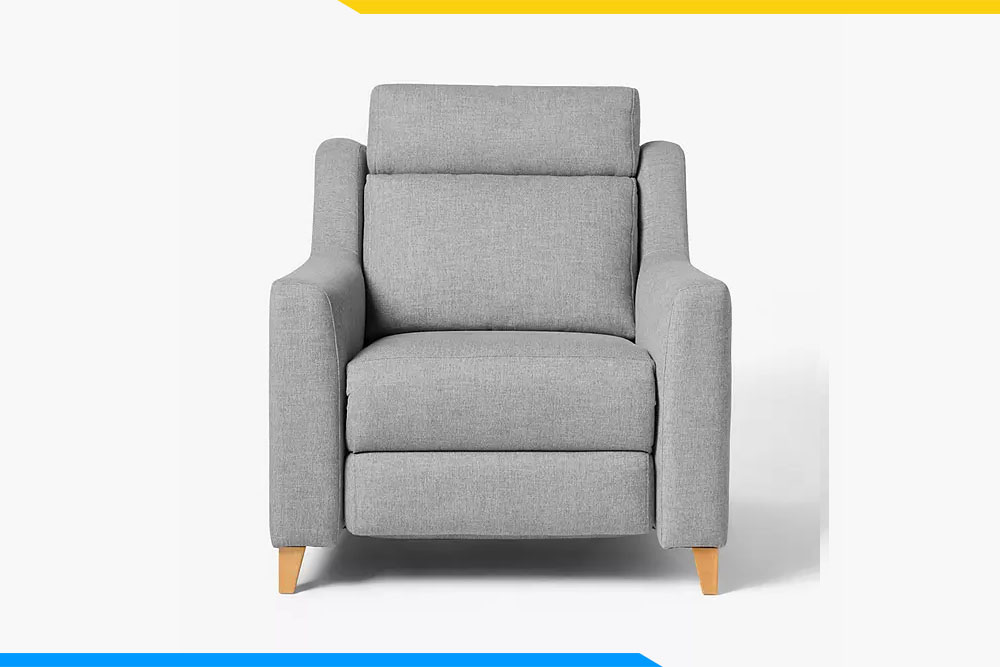 Ghế sofa phòng khách đơn giản 1 chỗ ngồi bọc nỉ đẹp FB PK0087