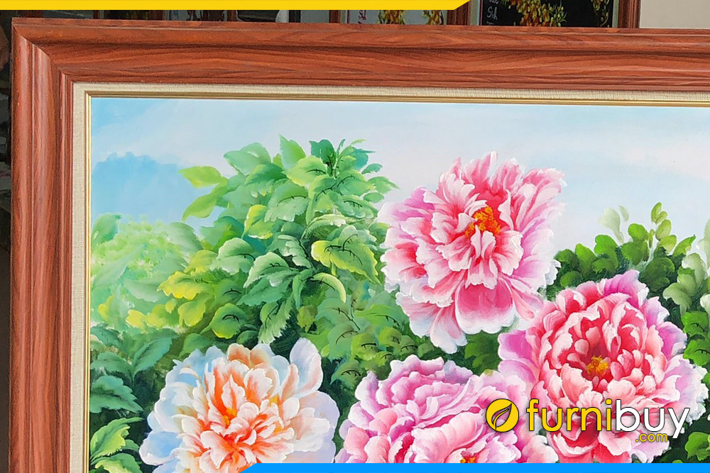 Chon khung tranh son dau hoa mau don tai furnibuy AmiA TSD 500