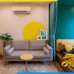 ghe sofa vang ni gia re nho gon mini ke phong ngu