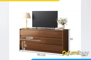 Tu tivi go ep hinh hop 3 tang 6 o ngan keo fb tutv 096a