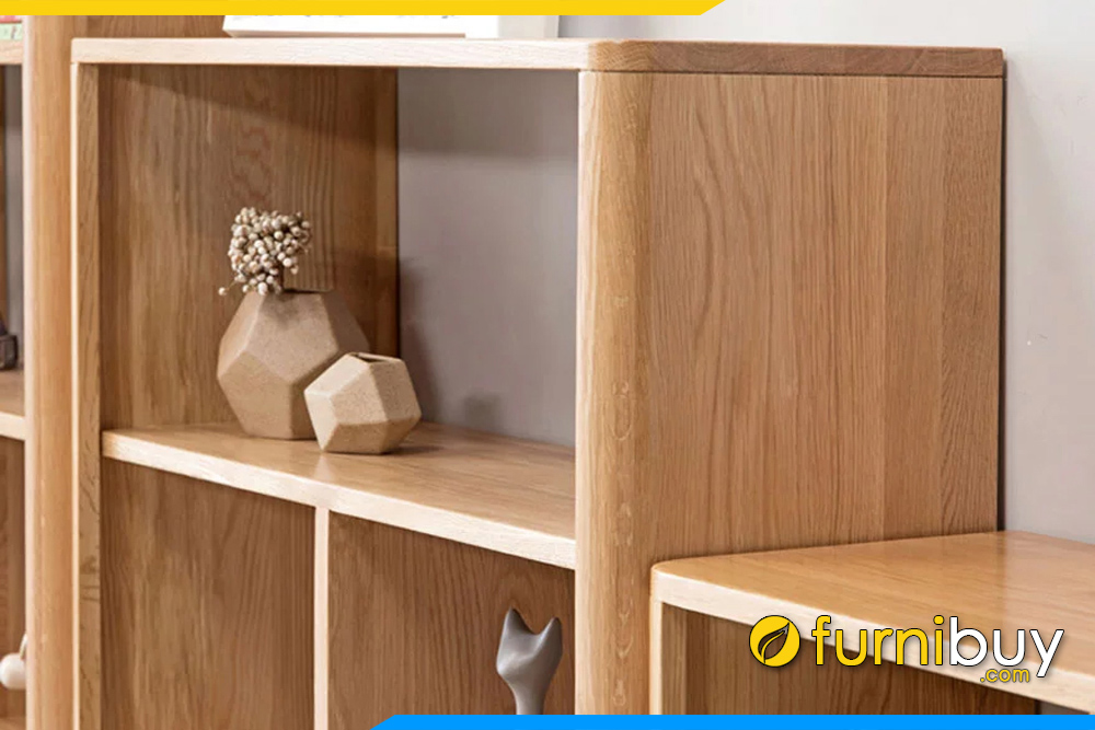 Tủ sách hiện đại gỗ MDF FB KS163