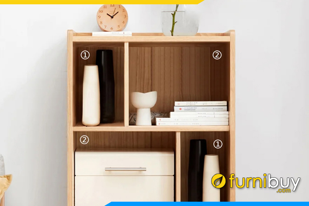 Tủ kệ sách nhỏ gọn tiện nghi FB KS145