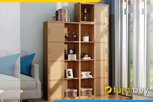 Mẫu kệ sách phòng khách hiện đại cỡ lớn FB KS159