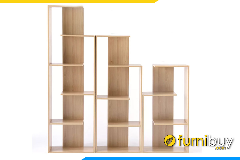 mẫu kệ sách 3 ngăn cỡ lớn fb ks207
